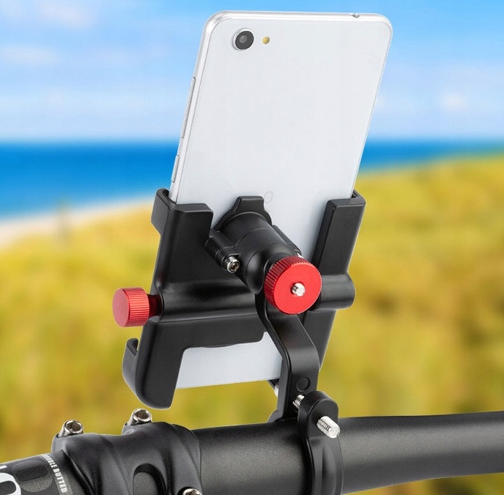 Uchwyt rowerowy na TELEFON 360° regulowany (ZR08)