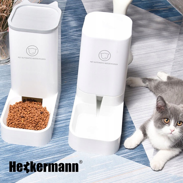 PODAJNIK WODY I KARMY AUTOMATYCZNA MISKA DLA KOTA I PSA DOZOWNIK POIDŁO