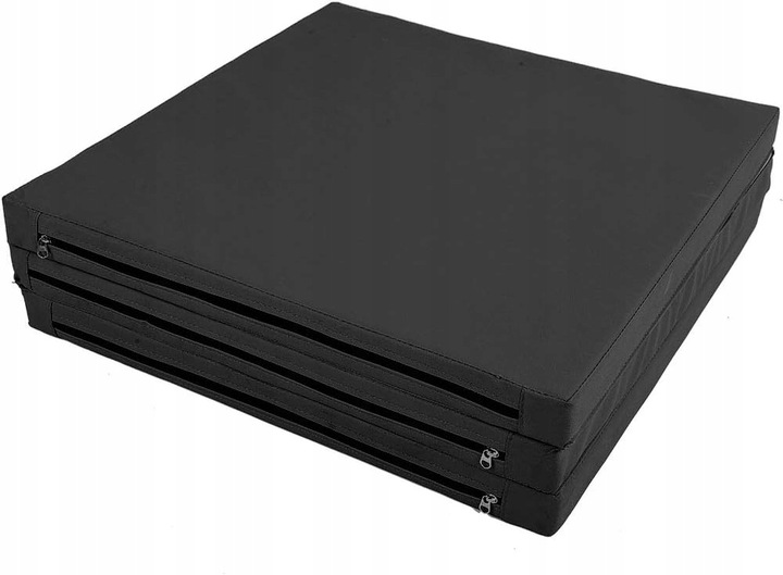 MATERAC GIMNASTYCZNY SKŁADANY do ĆWICZEŃ REHABILITACYJNY ASEKURACJA 180 cm