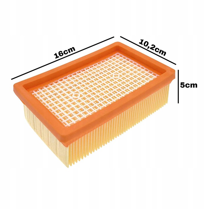 10x WORKI FILTR DO ODKURZACZA KARCHER WD4 WD5 WD6 PREMIUM KWD6 MV4 MV5 MV6