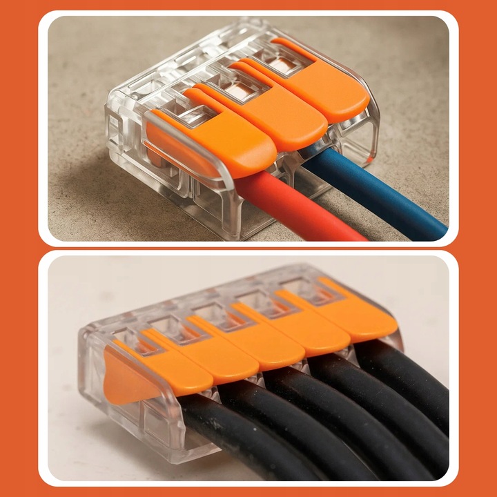 SZYBKOZŁĄCZKA SZYBKOZŁĄCZKI 55 ELEMENTÓW 2 3 5 TOROWE ZESTAW 55 SZT