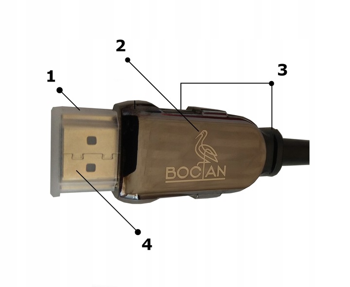 CERTYFIKOWANY Kabel HDMI 2.1 8K 4K eARC PREMIUM PS5 144Hz 5m