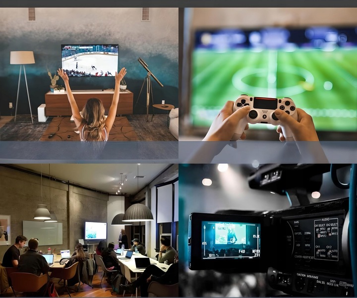 KABEL PRZEWÓD HDMI - HDMI 2.0 5M UHD 2160P 4K 60Hz 3D 48bit 18GBPS HDR 5M