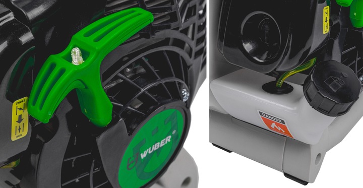 DMUCHAWA SPALINOWA 750 W OGRODOWA DO LIŚCI 50L ODKURZACZ ROZDRABNIACZ