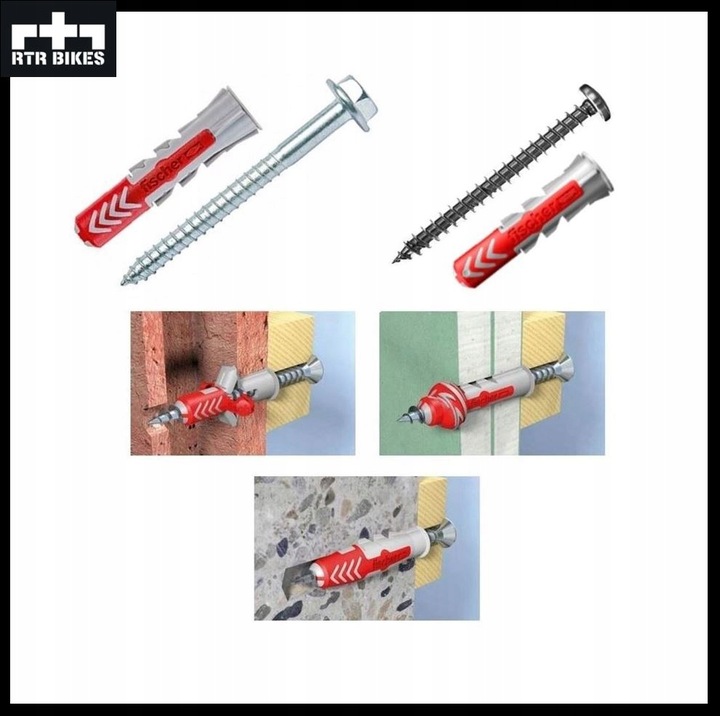 Stojak na rower Wieszak ścienny obrotowy Uchwyt RTR BIKES KRANKED TWIST