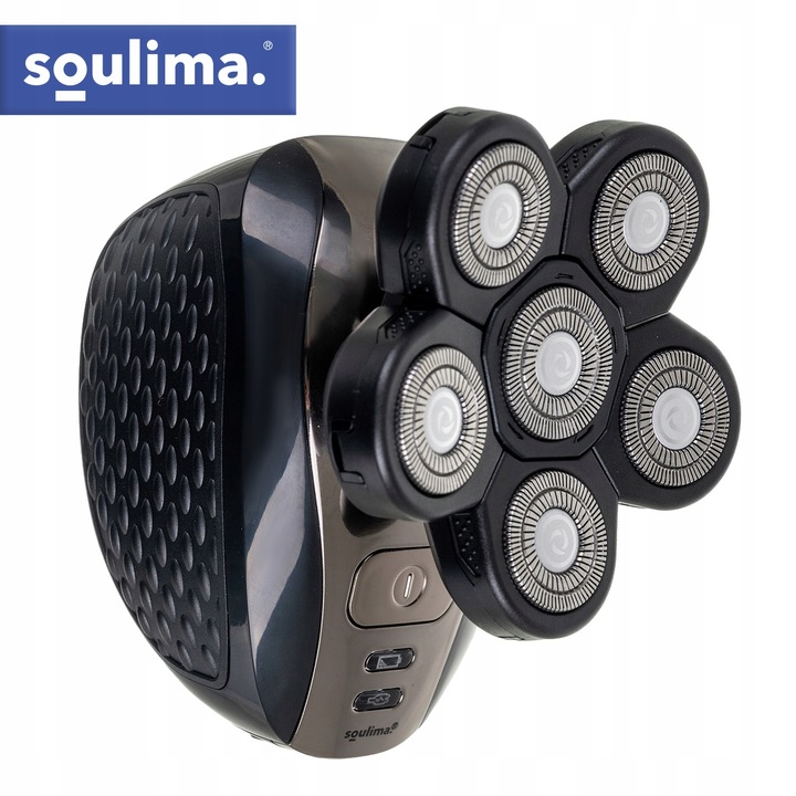 Golarka Męska SOULIMA Maszynak Elektryczna do Golenia 6w1 Trymer Brody