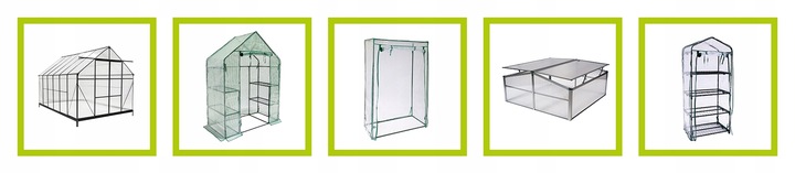 MINI SZKLARNIA 4 PÓŁKI OGRODOWA I BALKONOWA TUNEL - KALMIA I PRZEZROCZYSTA