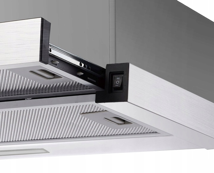 Okap kuchenny do zabudowy teleskopowy podszafkowy Arset Marin 50cm