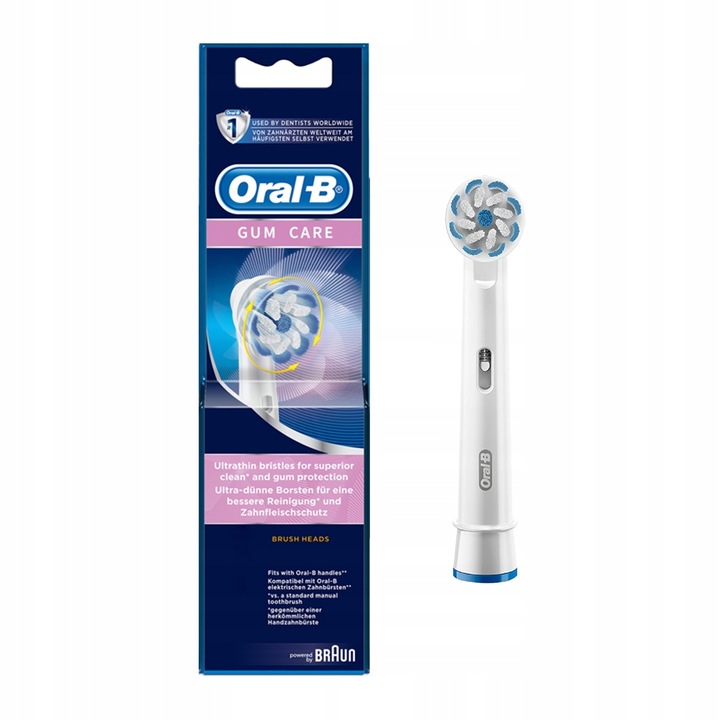 Końcówki Oral-B Sensitive Clean 4sztuki