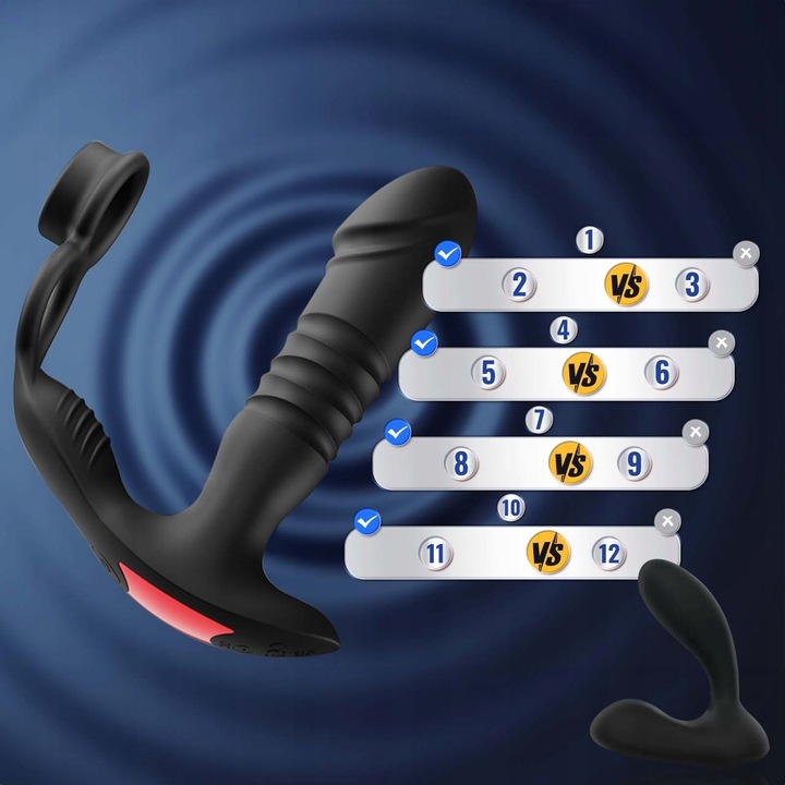 Zdalnie sterowany masażer prostaty z APP Sowiody