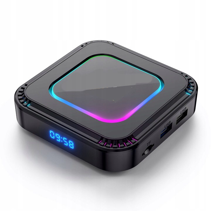 SMART BOX TV 4K 8K ANDROID 13 WIFI 6 BLUETOOTH 5 PRZYSTAWKA TV MODEL 2025