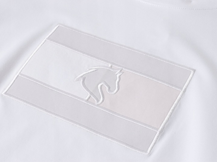 Tommy Hilfiger - DAMSKI T-SHIRT KOSZULKA TH10064-001 biała bluzka