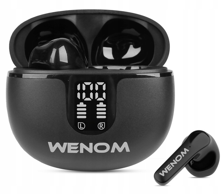 Słuchawki bezprzewodowe Wodoodporne Sportowe Dwa Mikrofony WGM 14 PRO TWS