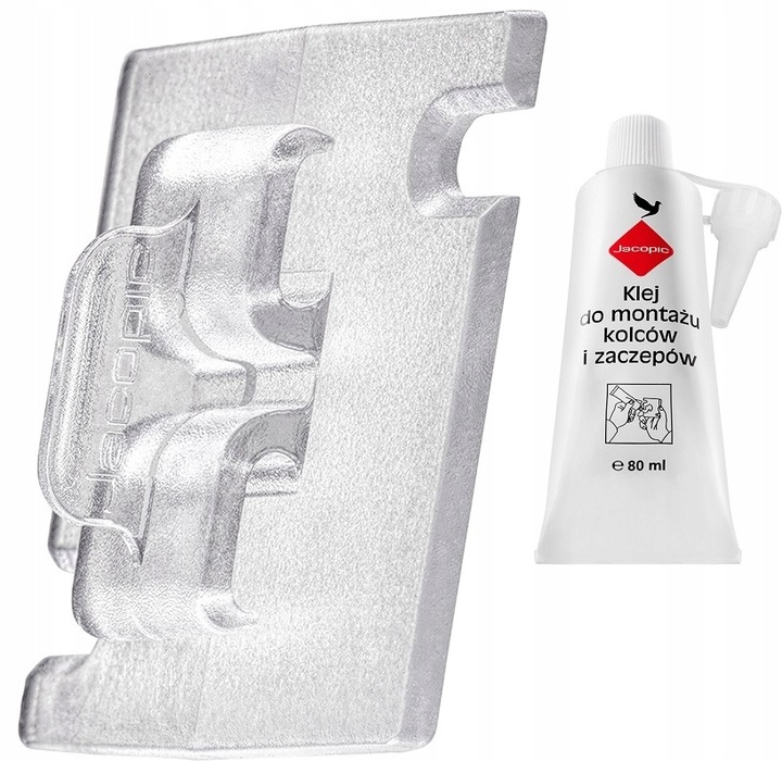 ZACZEPY DO SIATKA NA BALKON DLA KOTA 80 SZT + KLEJ DO KAŻDEGO RODZ. SIATEK