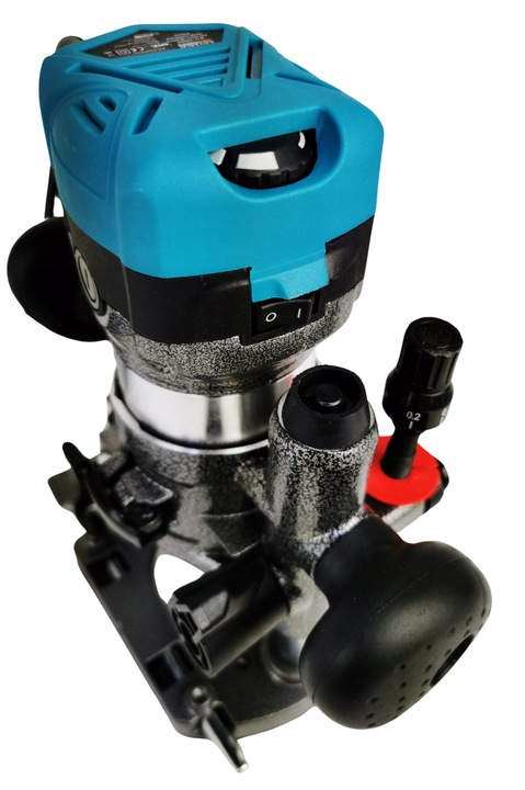 FREZARKA GÓRNOWRZECIONOWA DO DREWNA Z ZESTAWEM FREZÓW