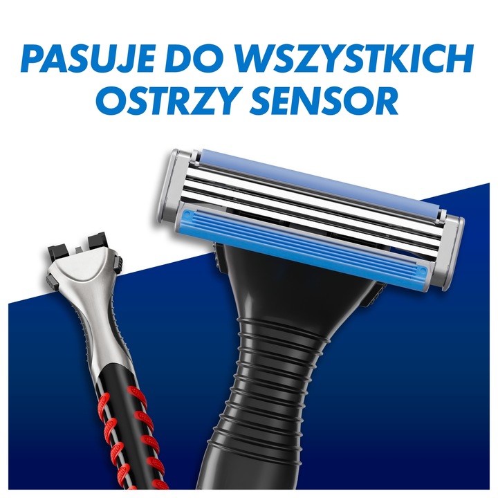 Gillette Blue 3 sensor wkłady ostrza 8 szt