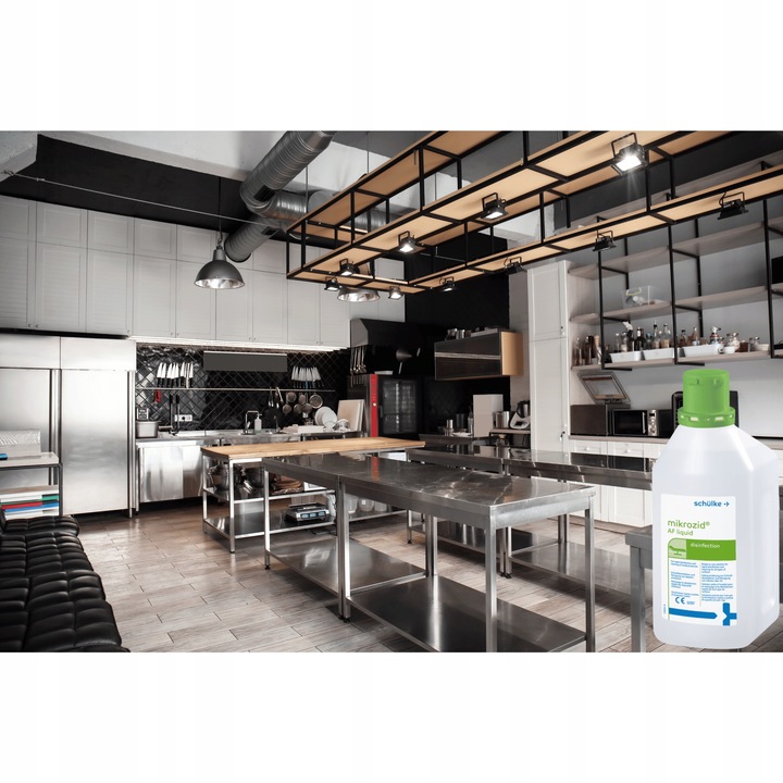 MIKROZID AF LIQUID 1L PŁYN DO DEZYNFEKCJI POWIERZCHNI PREPARAT SCHULKE