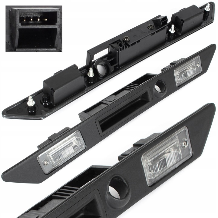 KLAMKA LISTWA MIKROSTYK KLAPY AUDI A4 B6 A6 C6 A8 8E0827574C 8E0827574C3FZ