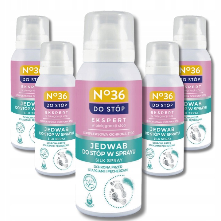 Jedwab Do Stóp w Sprayu No36 na otarcia przeciw otarciom pęcherzom