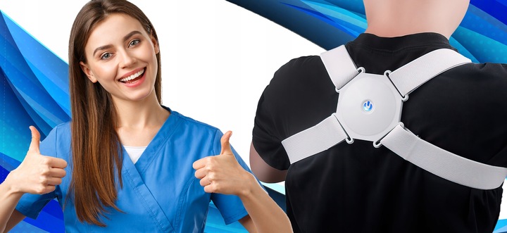 INTELIGENTNY KOREKTOR WAD POSTAWY PROSTE PLECY ZDROWY KRĘGOSŁUP SZELKI