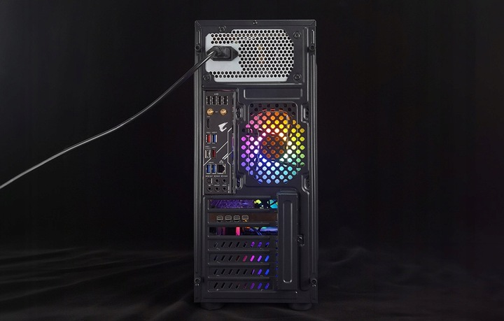 Obudowa komputerowa Aigo B350 ATX USB 3.0 2x SSD/HDD chłodzenie 120mm