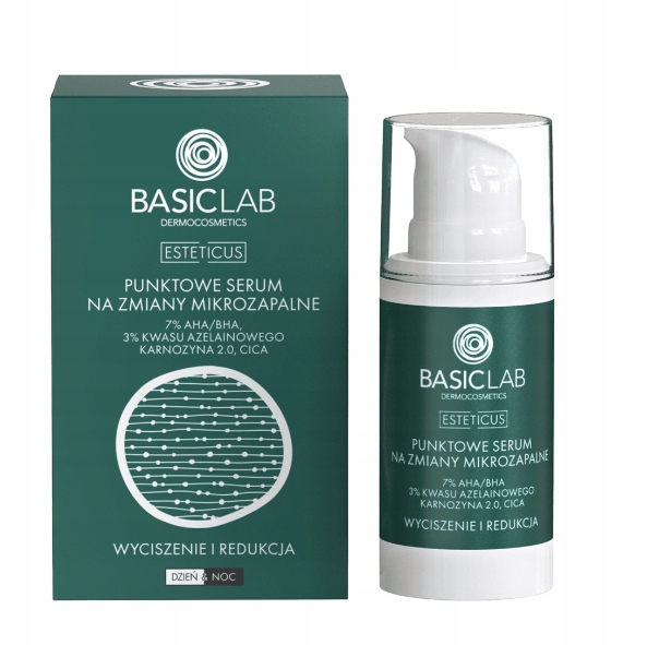 BasicLab punktowe serum na zmiany mikrozapalne 15 ml