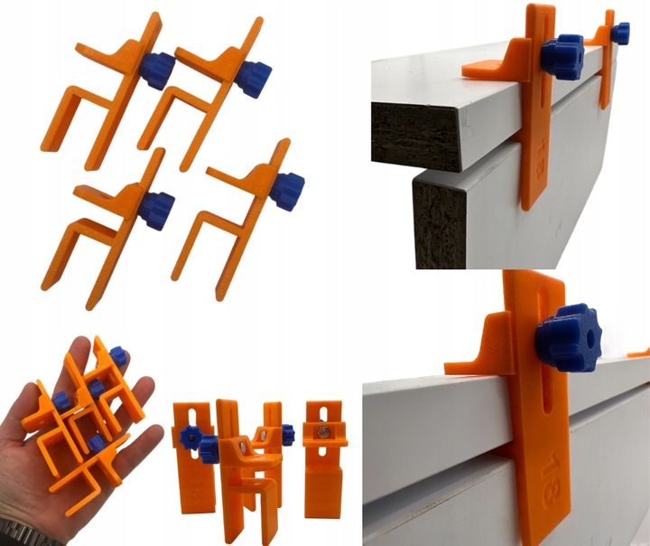 Przyrząd Stolarski Uscribe do Trasowania Krzywizn Blend 18mm ZESTAW