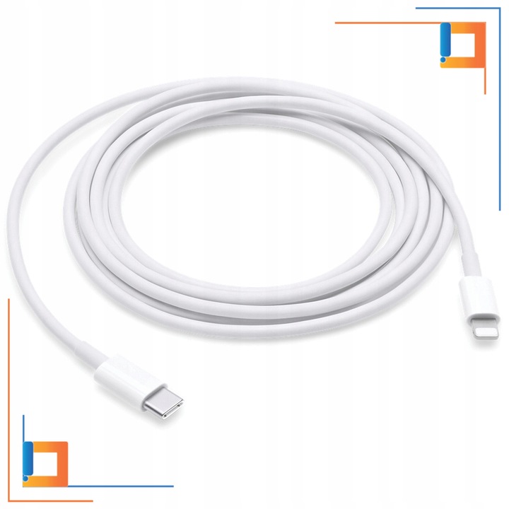 ŁADOWARKA KABEL USB-C SZYBKIEGO ŁADOWANIA DO LIGHTNING IPHONE 13 14 PRO 2M