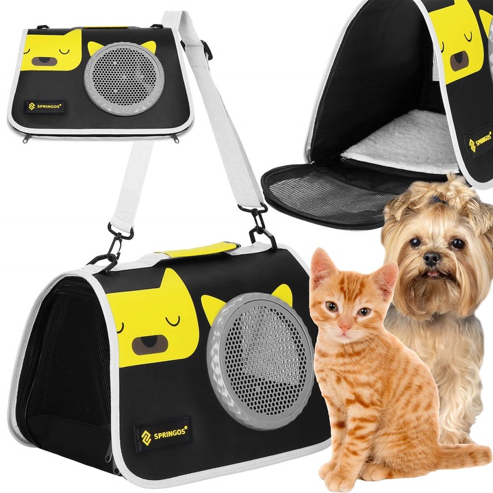 TRANSPORTER DLA ZWIERZĄT PSA KOTA KRÓLIKA KLATKA KOJEC BOX S/M MOCNY TORBA