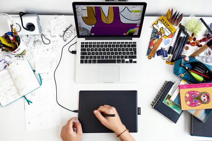 Tablet graficzny One by Wacom M CTL-672N