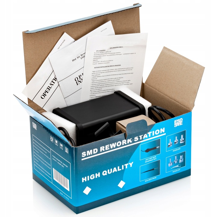 Spawarka do plastiku ZGRZEWARKA 6x DYSZA 6x PLASTIK 2x SIATKA BUT HQ