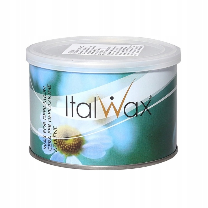 ItalWax wosk do depilacji paskowej w puszce 400ml AZULEN włoski