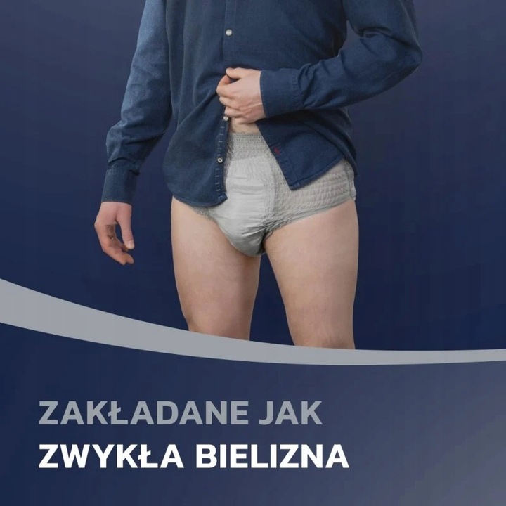 MAJTKI CHŁONNE DLA MĘŻCZYZN SENI MAN PANTS L 10SZT.