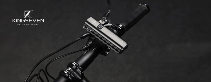 Mocna Lampka ROWEROWA Światło LED przód + tył 1000lm latarka 4800mAh ROWER