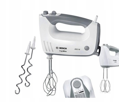 Mikser Robot kuchenny ręczny BOSCH MFQ36400 ErgoMixx 450W Mieszadła