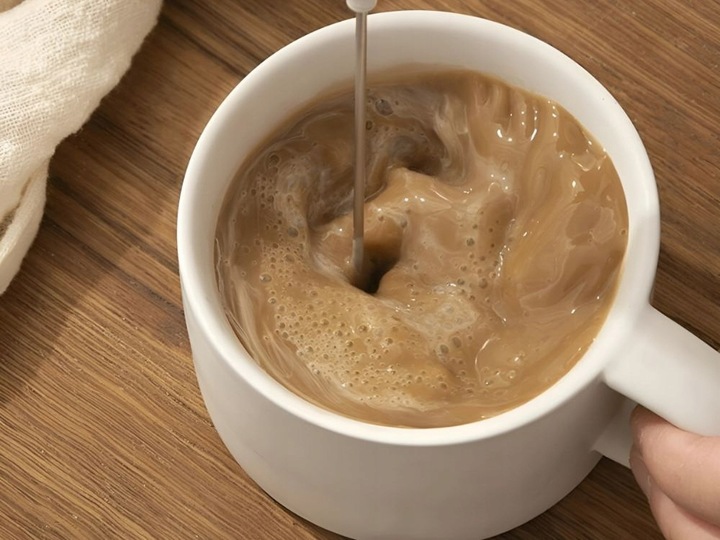 TRZEPACZKA MIKSER UBIJACZKA ELEKTRYCZNA DO JAJEK PIANY BEZPRZEWODOWA