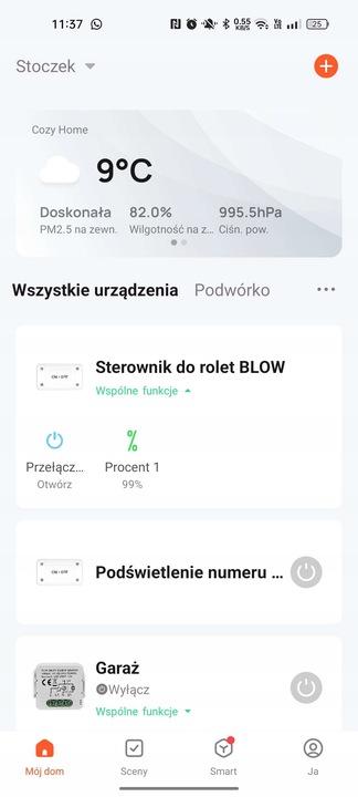 STEROWNIK MODUŁ DO ROLET DOPUSZKOWY WYMIARY MINI WI-FI WIFI TUYA SMART RF