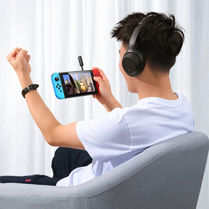 UGREEN ODBIORNIK NADAJNIK BLUETOOTH 5.0 2W1 AUDIO AUX Z MINI JACK