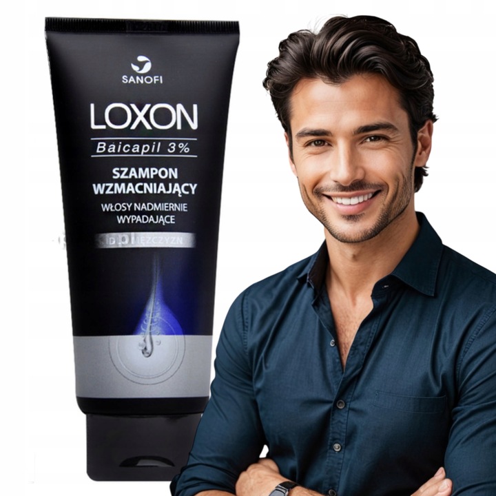 SZAMPON PRZECIW WYPADANIU WŁOSÓW DLA MEŹCZYZN NIEGO NIEJ LOXON PRO 150ML
