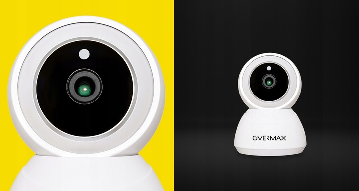 BEZPRZEWODOWA KAMERA IP MONITORINGU OBROTOWA WIFI FULLHD MIKROFON GŁOŚNIK