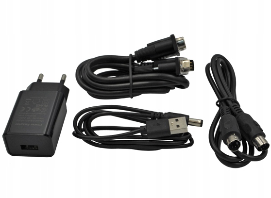 KONWERTER SYGNAŁU WIDEO S-VIDEO BNC AV VGA DO VGA Z PRZEWODAMI GRATIS