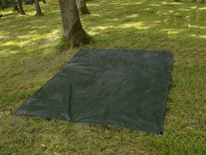 Tarp podłoga mocna płachta namiot 3x3 wodoodporny