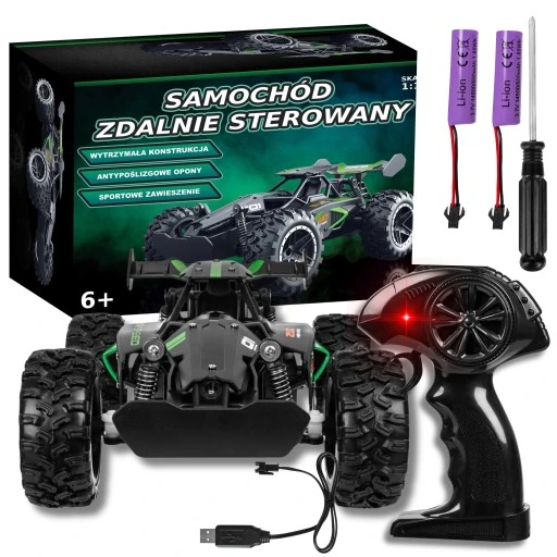 Samochód zdalnie sterowany AUTO NA PILOTA DUŻY RC MONSTER WYTRZYMAŁY DRIFT