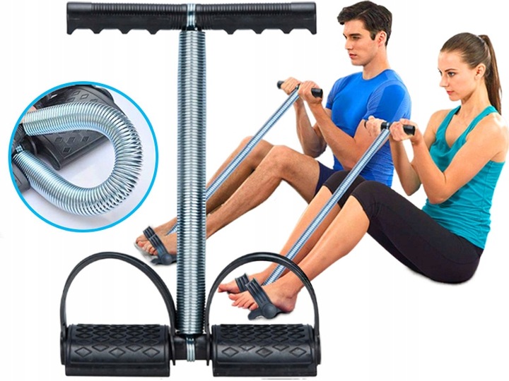 URZĄDZENIE PRZYRZĄD EKSPANDER DO ĆWICZEŃ MIĘŚNI CIAŁA NÓG UD RĄK BRZUCHA