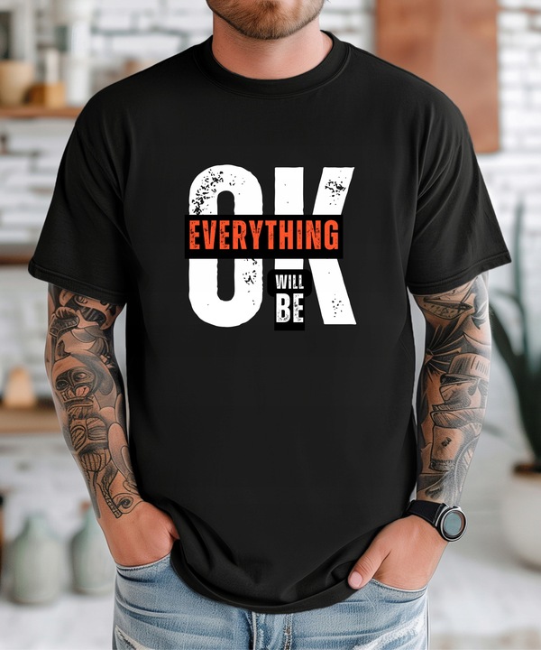 Koszulka z Własnym Nadrukiem Logo Zdjęcie Napis Dowolny Nadruk