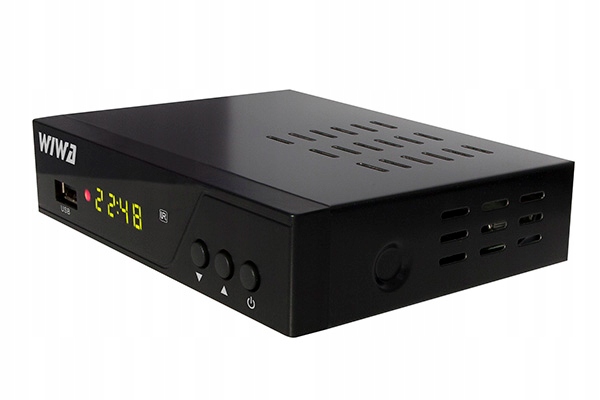 Tuner DVB-T2 WIWA H.265 PRO - dekoder w solidnej metalowej obudowie