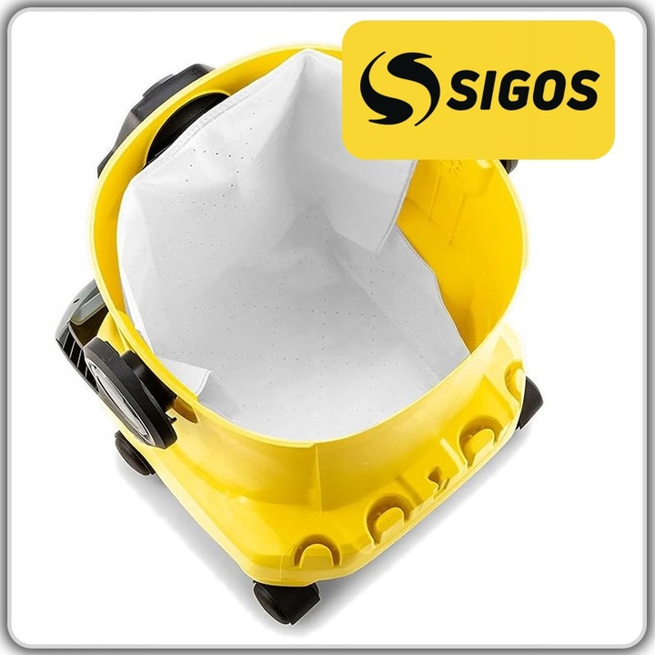 10x WOREK WORKI do ODKURZACZA KARCHER WD4 WD5 WD6 MV4 MV5 MV6 + FLITR PURE