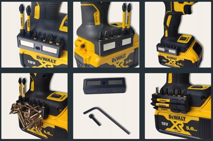 Magnetyczny uchwyt na bity do narzędzi DeWALT