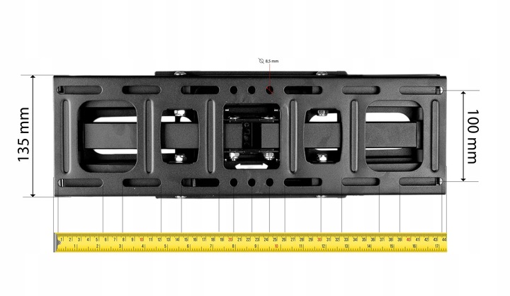 SUPER MOCNY UCHWYT do TELEWIZORA WIESZAK TV ŚCIENNY OBROTOWY LCD 32-70 CALI