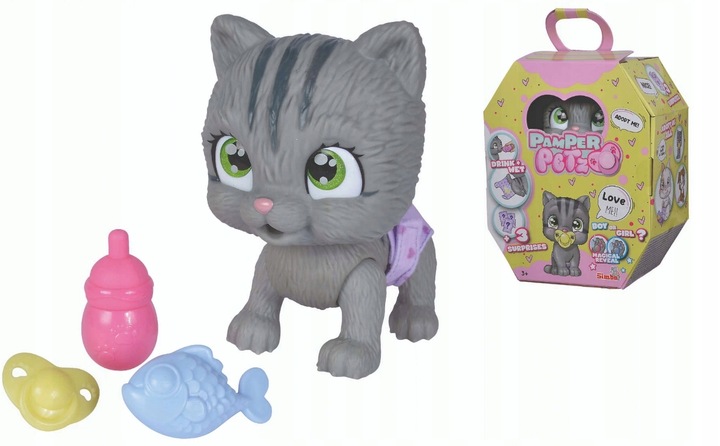 Kotek z pieluszkowego gangu Simba PamPer Petz